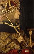 Hans Burgkmair Emperor Frederick III Sweden oil painting artist